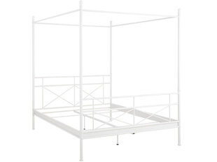 Кровать Tanja Canopy, 180х200 см, белая цена и информация | Кровати | hansapost.ee