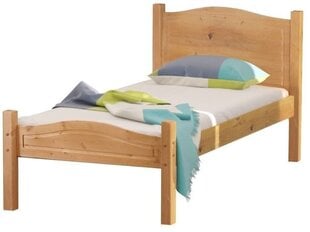 Кровать Barney, 90х200 см, светло-коричневая цена и информация | Notio Living Мебель для спальни | hansapost.ee