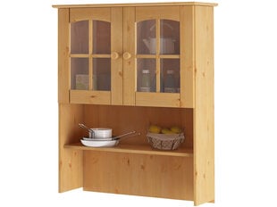 Подвесной шкаф для посуды Notio Living Jason 84 светло-коричневый цена и информация | Витрины, серванты | hansapost.ee