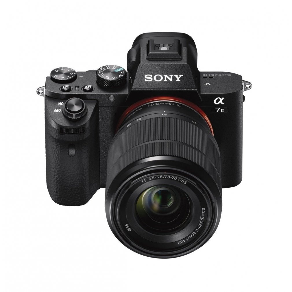 Sony A7 II 28-70mm OSS, (ILCE-7M2K/B) | (α7 II) | (Alpha 7 II), Black цена и информация | Fotoaparaadid | hansapost.ee