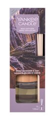 Kodulõhn pulkadega Yankee Candle Dried Lavender & Oak, 120 ml цена и информация | Ароматы для дома | hansapost.ee