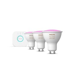 Nutivalgusti Philips Hue White and colour ambience Stardikomplekt GU10 hind ja info | Lambipirnid ja LED-pirnid | hansapost.ee