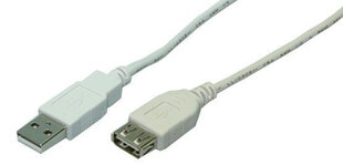 Logilink USB 2.0 extensio cable, USB A f цена и информация | Кабели и провода | hansapost.ee