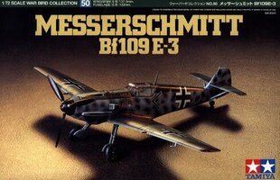 Tamiya - Messerschmitt Bf109 E-3, 1/72, 60750 цена и информация | Конструкторы и кубики | hansapost.ee