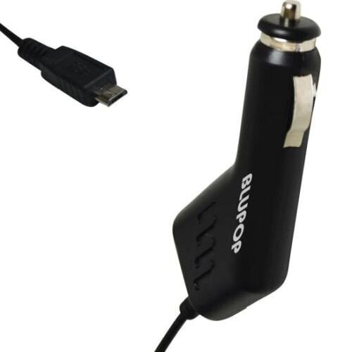 BLUPOP BP3253 AUTO MIKRO-USB LAADIJA 12-24V / 2,1A цена и информация | Tahvelarvuti lisatarvikud | hansapost.ee
