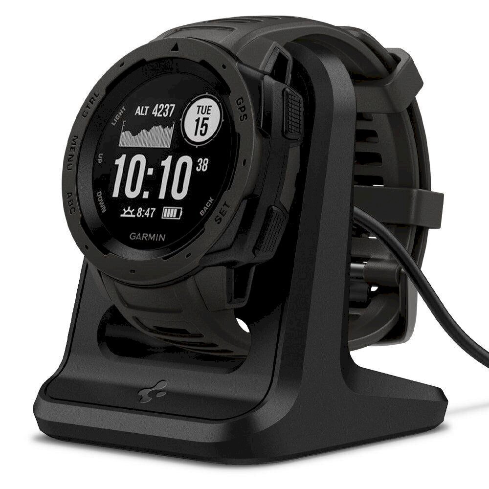 SPIGEN S390 GARMIN Watch STAND BLACK цена и информация | Nutikellade aksessuaarid ja tarvikud | hansapost.ee