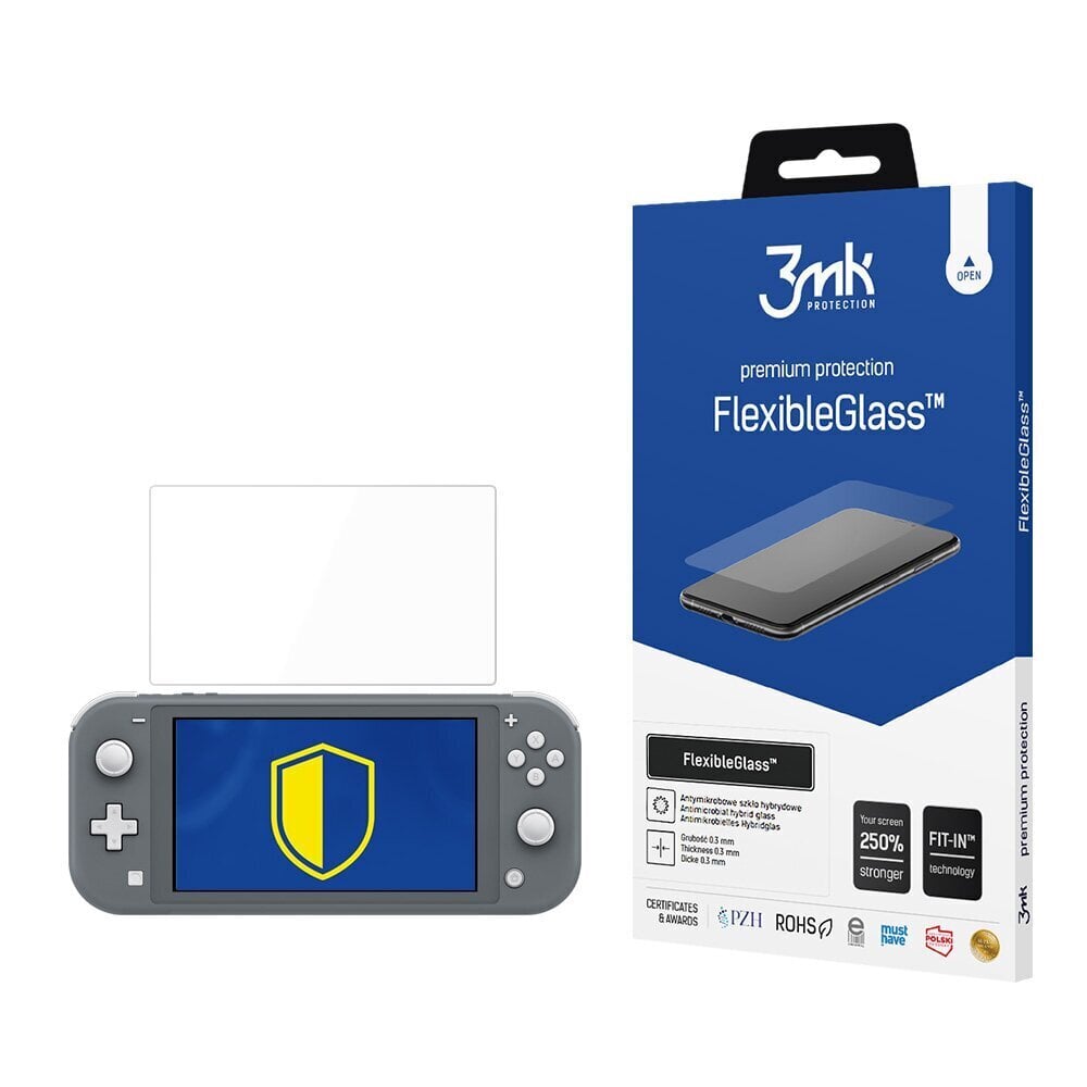 Nintendo Switch Lite 2019 - 3mk FlexibleGlass™ screen protector цена и информация | Ekraani kaitseklaasid ja kaitsekiled | hansapost.ee