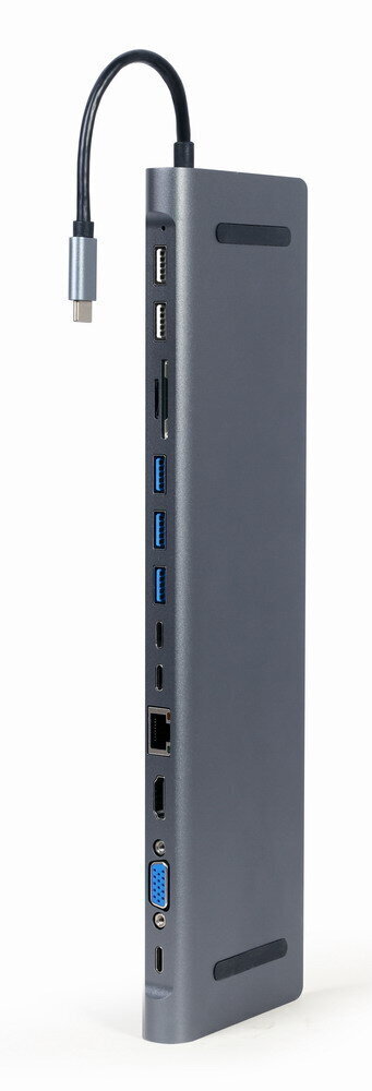 Gembird A-CM-COMBO9-01 цена и информация | USB adapterid ja jagajad | hansapost.ee