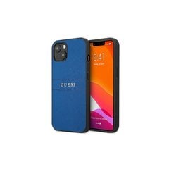 Чехол Guess case for iPhone 13 Mini 5,4'' GUHCP13SPSASBBL blue Saffiano Strap цена и информация | Чехлы для телефонов | hansapost.ee