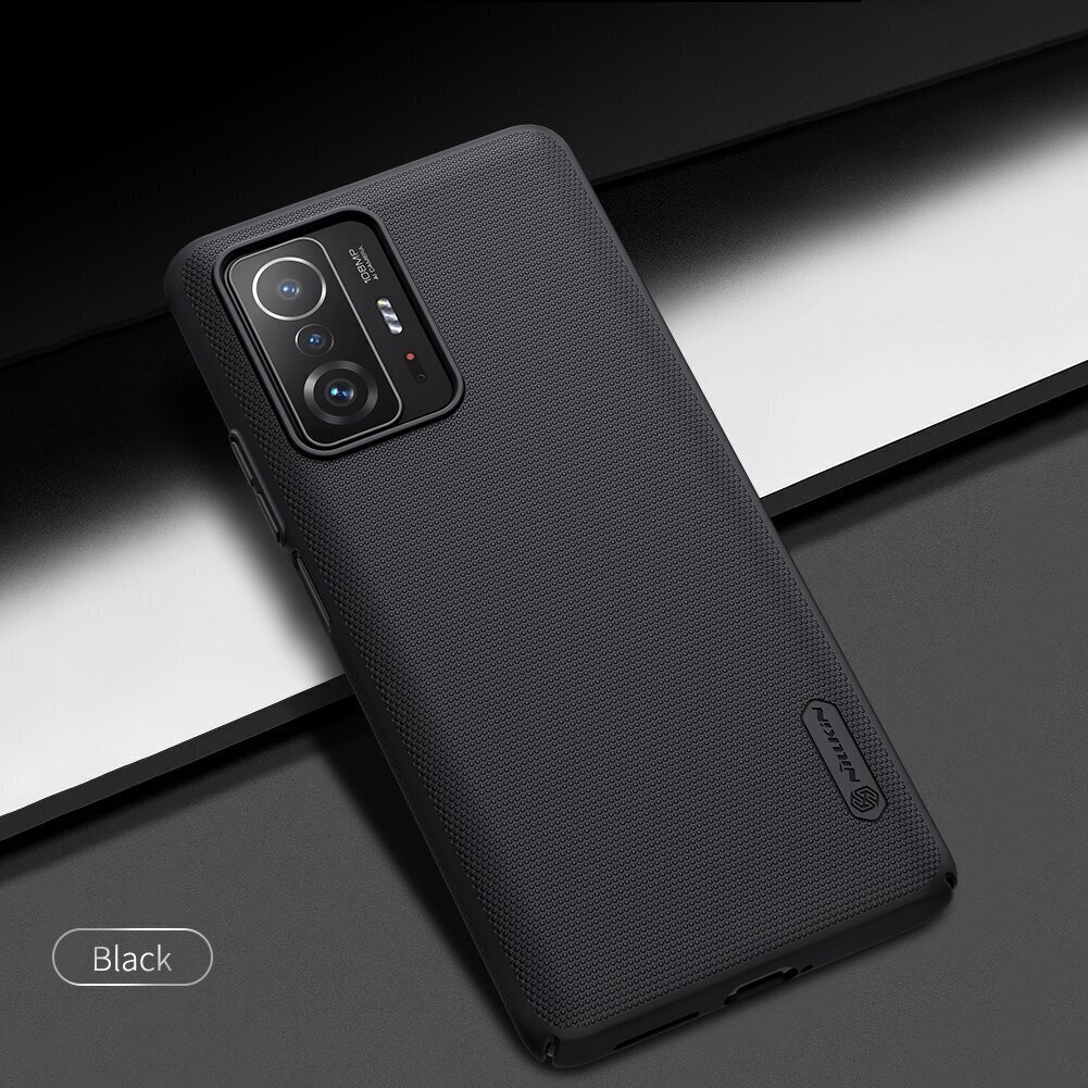 Nillkin Super Frosted Back Cover for Xiaomi 11T/11T Pro Black hind ja info | Telefonide kaitsekaaned ja -ümbrised | hansapost.ee