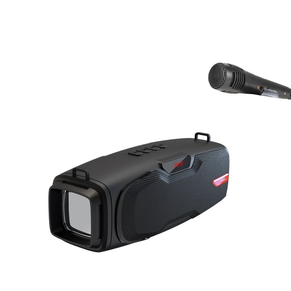 XO Bluetooth speaker F33 black with a wired microphone цена и информация | Kõlarid | hansapost.ee