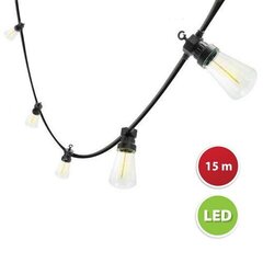 Гирлянда светодиодных ламп PS068N, 15м цена и информация | Уличные светильники | hansapost.ee