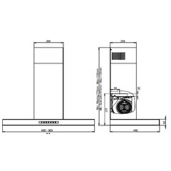 Tecnowind Lens 60 BL hind ja info | Allenzi Kodumasinad | hansapost.ee