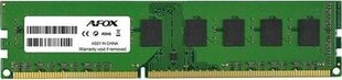 AFOX DDR3 4G 1600 UDIMM memory module 4 GB 1 x 4 GB 1600 MHz цена и информация | Объём памяти (RAM) | hansapost.ee