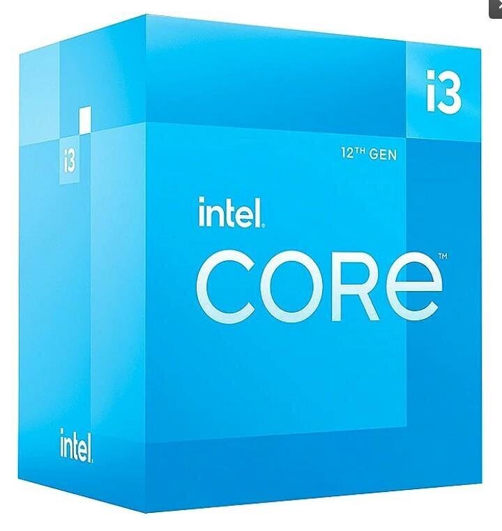 CPU|INTEL|Desktop|Core i3|i3-12100|Alder Lake|3300 MHz|Cores 4|12MB|Socket LGA1700|60 Watts|GPU UHD 730|BOX|BX8071512100SRL62 цена и информация | Protsessorid | hansapost.ee