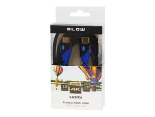 HDMI - HDMI Blow Blue 3m hind ja info | Juhtmed ja kaablid | hansapost.ee