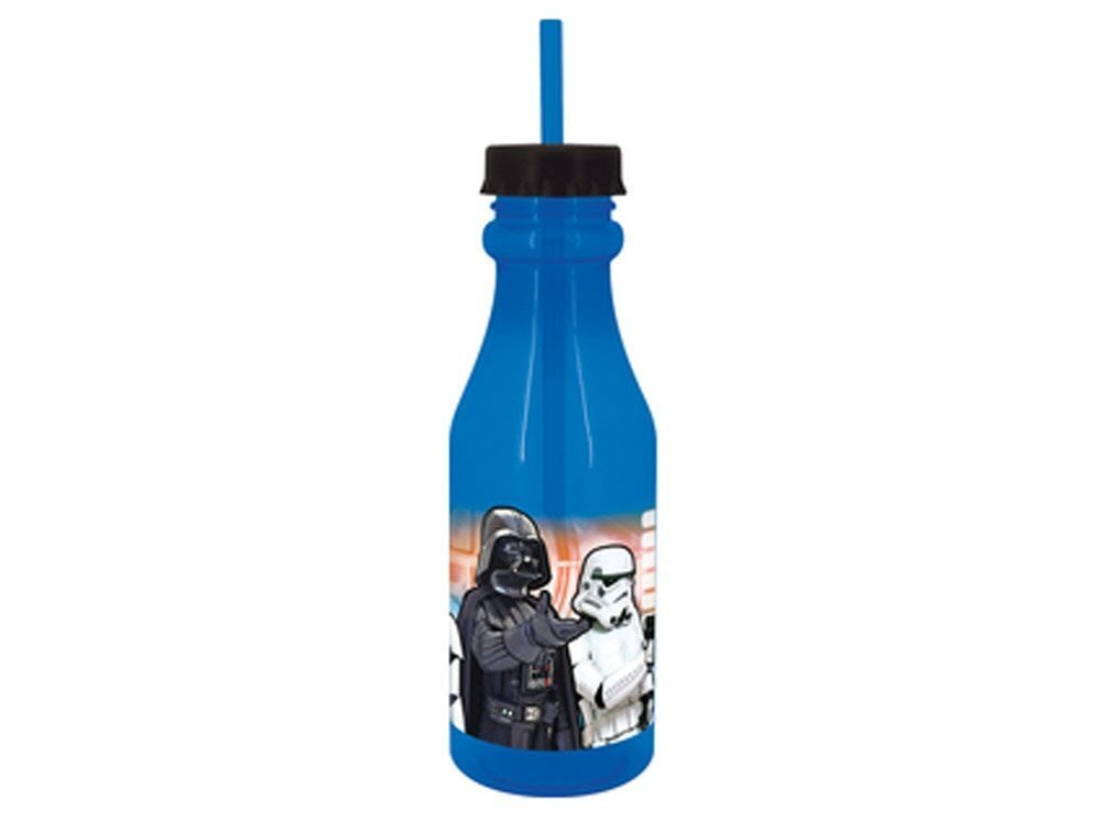 DISNEY pudel õlgedega Star Wars, 500 ml цена и информация | Klaasid, kruusid ja kannud | hansapost.ee