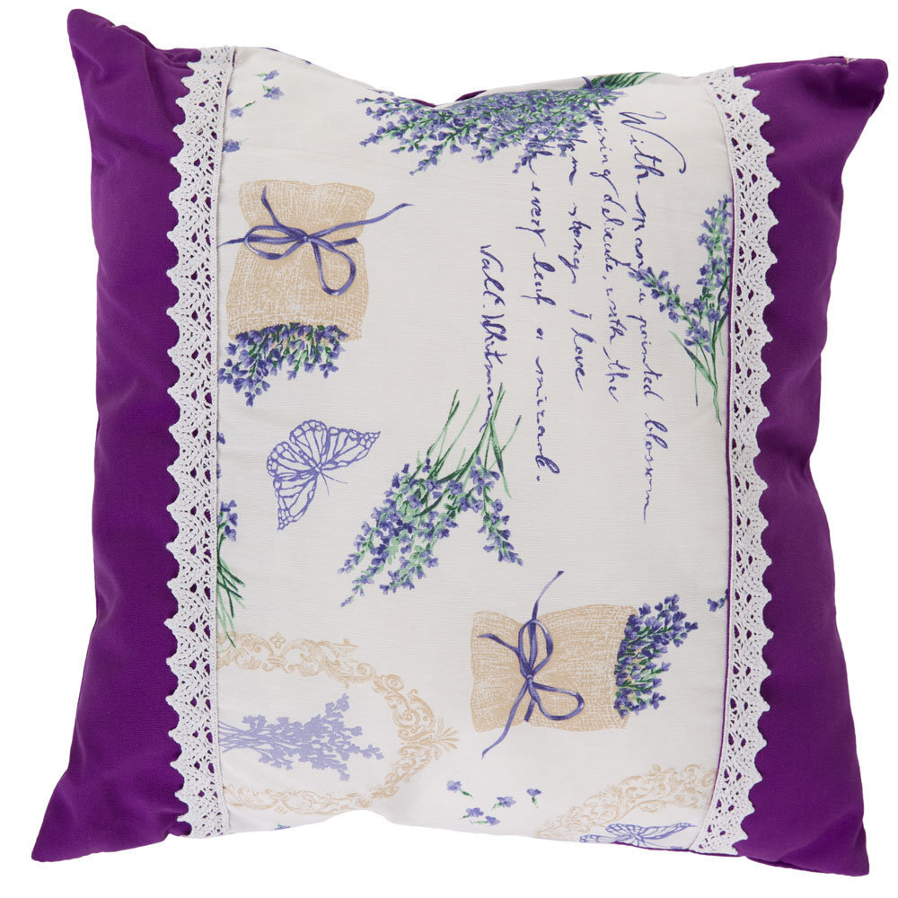 Dekoratiivpadi Patio Lavender Eva L093-08LB, 45 x 45 cm цена и информация | Padjakatted ja dekoratiivpadjad | hansapost.ee