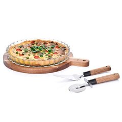 Тарелка для пиццы с доской и аксессуарами Soren 2.0, 30 см цена и информация | Формы, посуда для выпечки | hansapost.ee