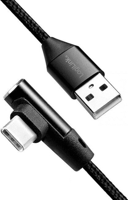 Kaabel LogiLink USB-A - USB-C, 0.3m CU0137 цена и информация | Mobiiltelefonide kaablid | hansapost.ee