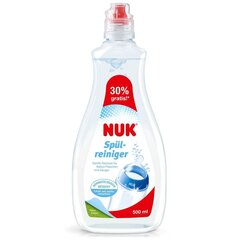 Pudelite ja luttide pesuvahend NUK, 500 ml hind ja info | Lutipudelid ja tarvikud | hansapost.ee