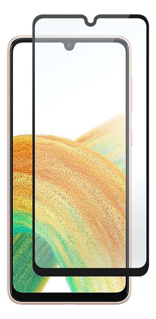 Deltaco 9H 2.5D telefonile Samsung Galaxy A33 5G цена и информация | Ekraani kaitseklaasid ja kaitsekiled | hansapost.ee