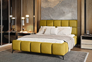 Кровать NORE Mist, 180x200 см, желтая цена и информация | Кровати | hansapost.ee