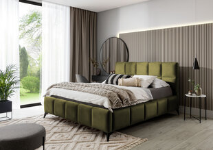 Кровать NORE Mist, 160x200 см, зеленая цена и информация | Кровати | hansapost.ee