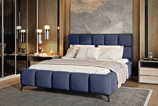 Кровать NORE Mist, 160x200 см, синяя цена и информация | Кровати | hansapost.ee