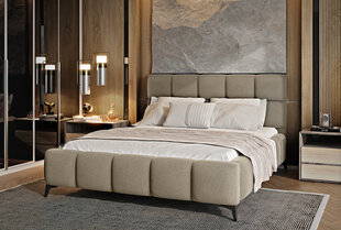 Кровать NORE Mist, 160x200 см, бежевая цена и информация | Кровати | hansapost.ee