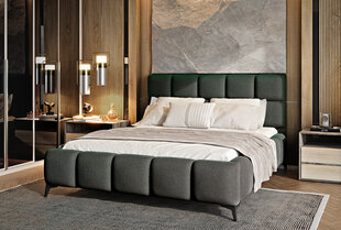 Кровать NORE Mist, 160x200 см, серая цена и информация | Кровати | hansapost.ee