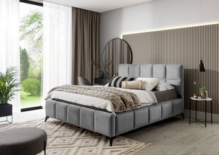 Voodi NORE Mist, 140x200 cm, hall hind ja info | Voodid | hansapost.ee