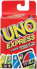 Kaardid UNO Express, 56 tk,GDR45 hind ja info | Mattel Games Lastekaubad ja beebikaubad | hansapost.ee