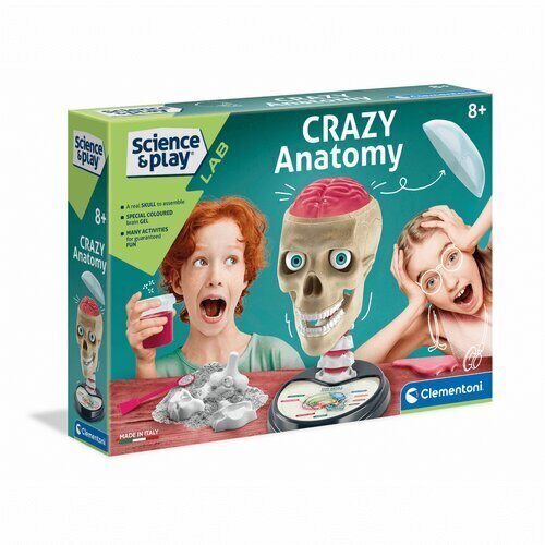 Teadusmäng Crazy Anatoomia Clementoni Science&Play hind ja info | Lauamängud ja mõistatused perele | hansapost.ee