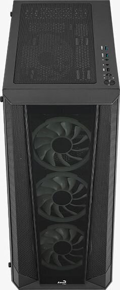 Aerocool Prism G-BK-V3 ARGB цена и информация | Arvutikorpused | hansapost.ee