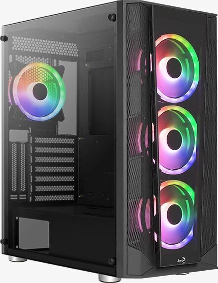 Aerocool Prism G-BK-V3 ARGB hind ja info | Arvutikorpused | hansapost.ee