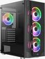 Aerocool Prism G-BK-V3 ARGB цена и информация | Arvutikorpused | hansapost.ee