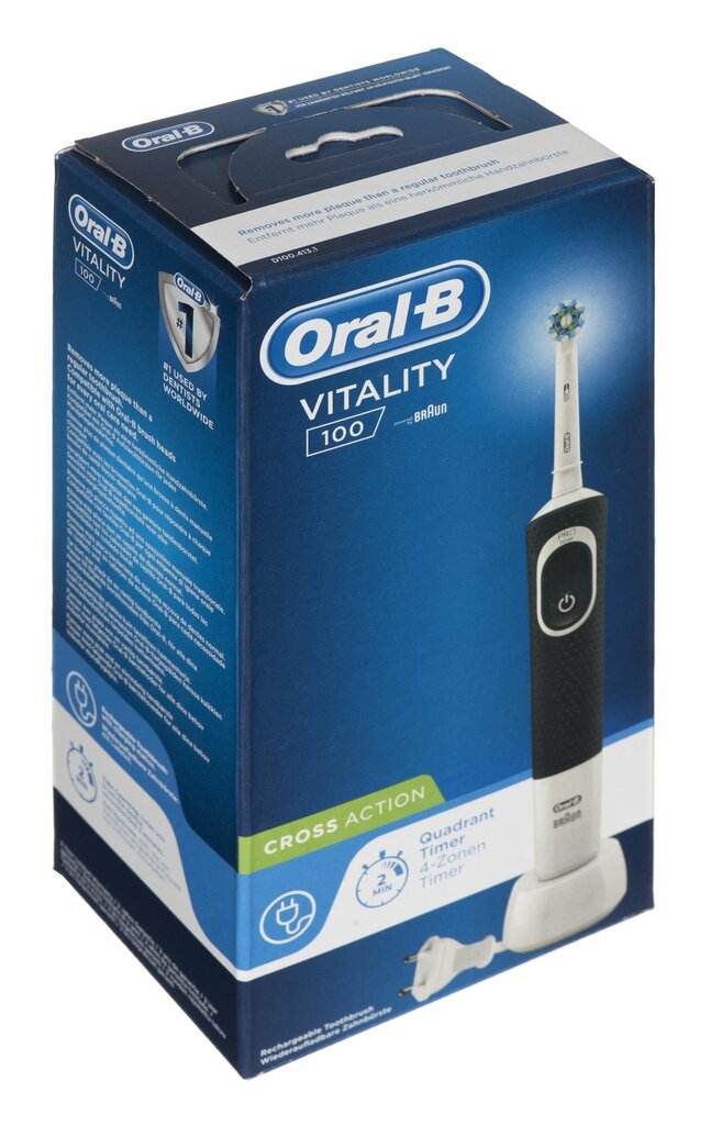 Oral-B Vitality100BK hind ja info | Elektrilised hambaharjad | hansapost.ee