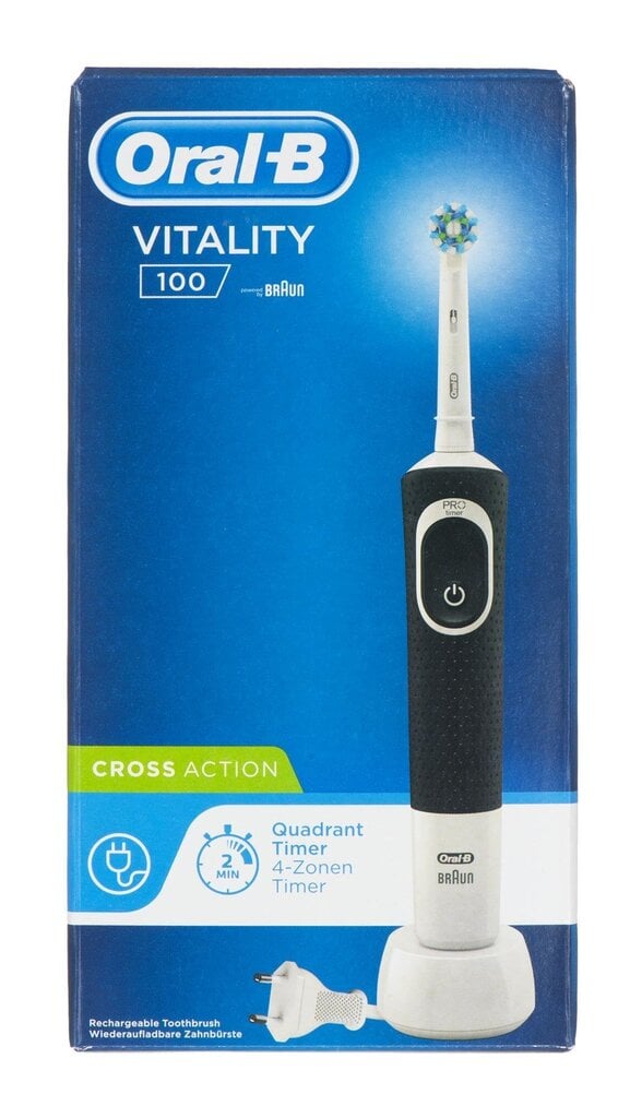 Oral-B Vitality100BK hind ja info | Elektrilised hambaharjad | hansapost.ee