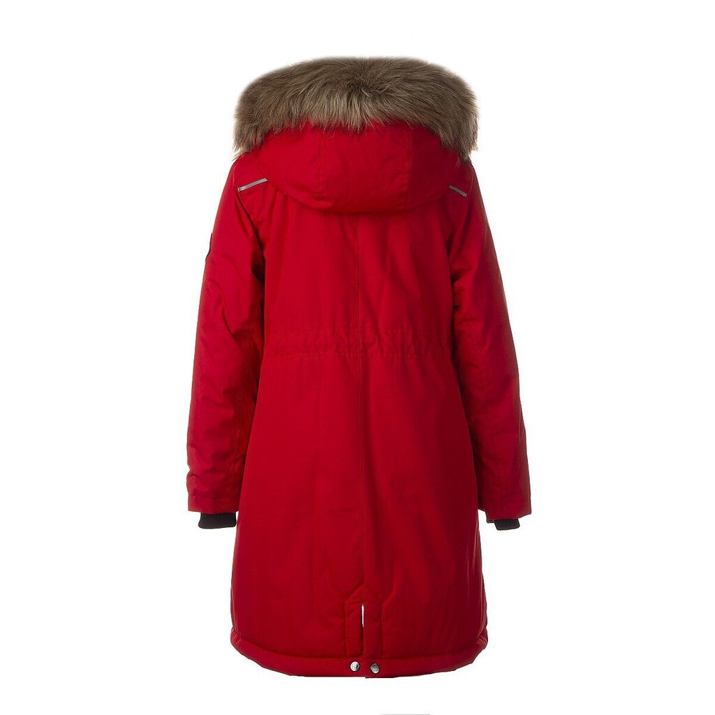 Tüdrukute talvejope Huppa Mona 2, 300 g, punane hind ja info | Talveriided lastele | hansapost.ee