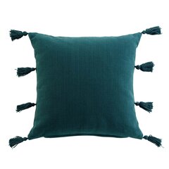 Декоративная подушка Tasselina Petroleum Blue цена и информация | Декоративные подушки и наволочки | hansapost.ee