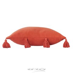 Декоративная подушка Tasselina Terracotta Orange цена и информация | Декоративные подушки и наволочки | hansapost.ee