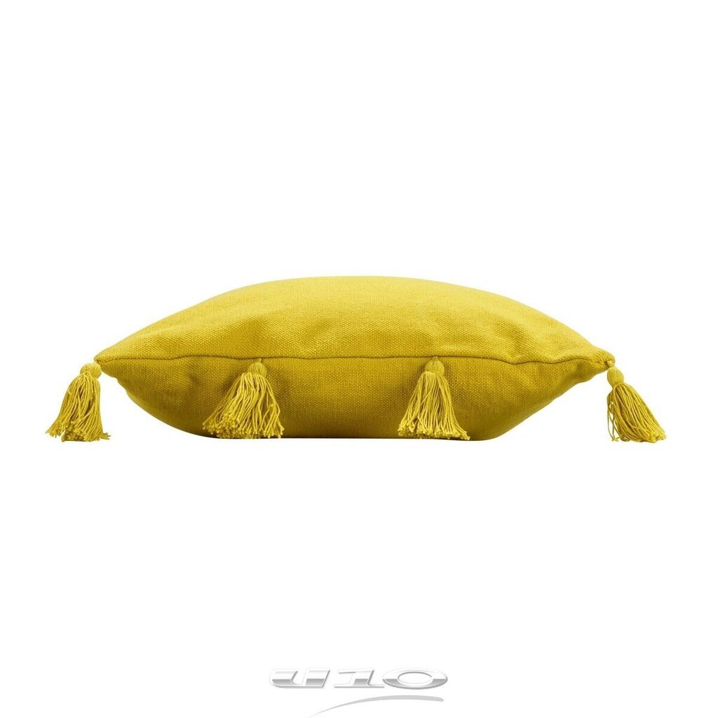 Dekoratiivne padi Tasselina Yellow цена и информация | Padjakatted ja dekoratiivpadjad | hansapost.ee