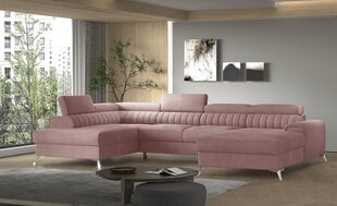 Мягкий уголок NORE Lacante Nube 24, розовый цена и информация | Угловые диваны | hansapost.ee