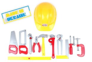 Набор из 12 инструментов со шлемом Technok, 5873 цена и информация | Игрушки для мальчиков | hansapost.ee