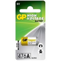 Щелочная батарейка GP 476A 4LR44, 6 В, 1 шт. цена и информация | GP Освещение и электротовары | hansapost.ee
