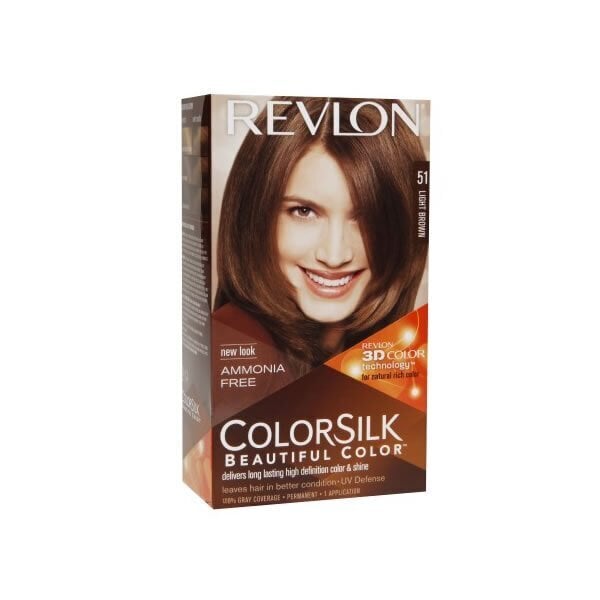 Ammoniaagivaba värv Colorsilk Revlon nr 51 цена и информация | Juuksevärvid | hansapost.ee