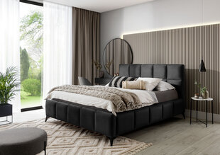 Кровать NORE Mist, 160x200 см, черная цена и информация | Кровати | hansapost.ee