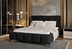 Кровать NORE Mist, 180x200 см, черная цена и информация | Кровати | hansapost.ee
