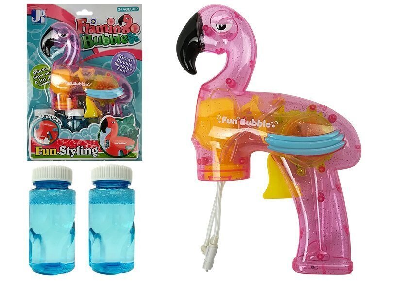Seebimullipüstol "Flamingo roosa" цена и информация | Ranna- ja õuemänguasjad | hansapost.ee